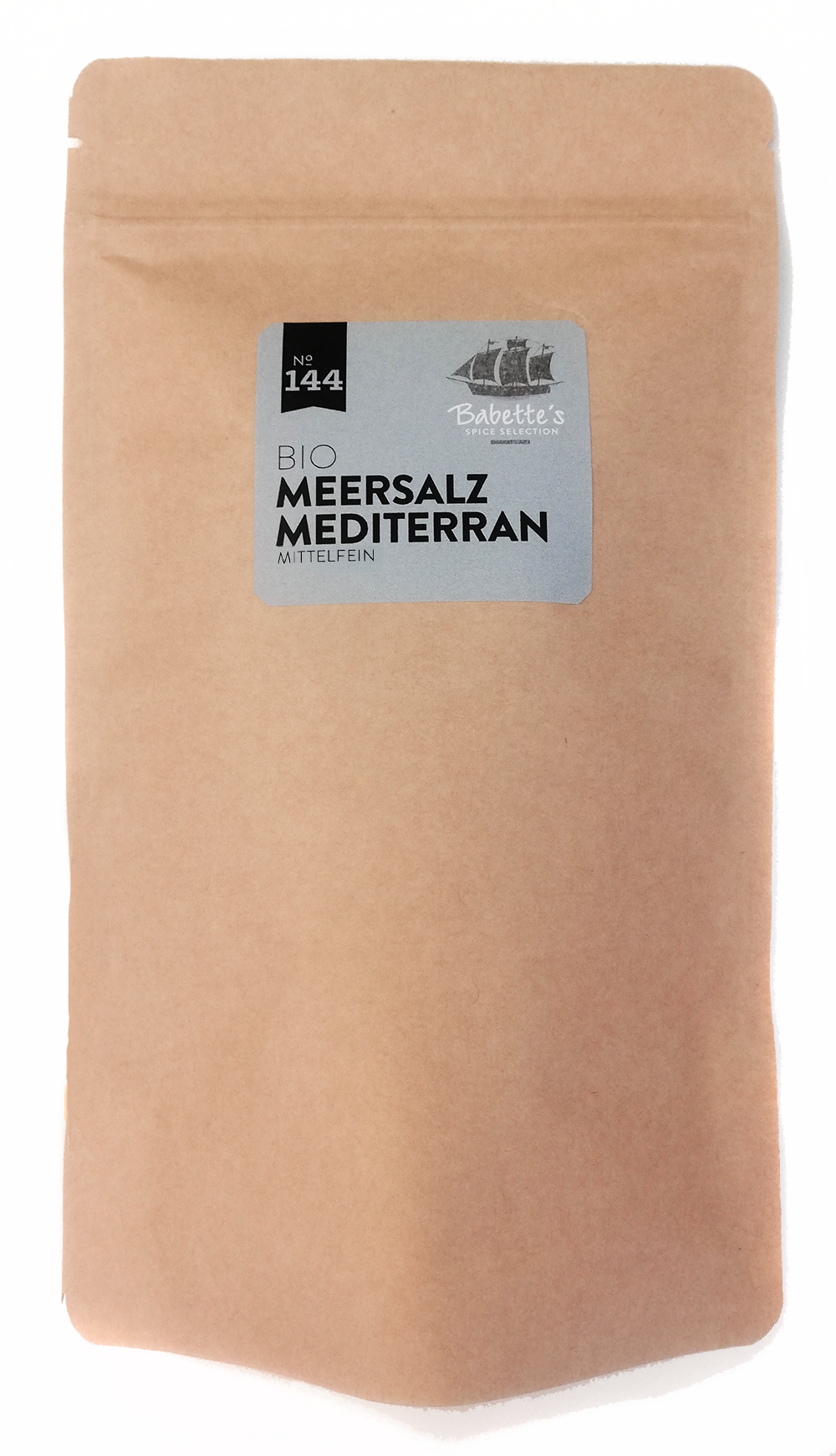 BIO Meersalz mediterran - mittelfein
