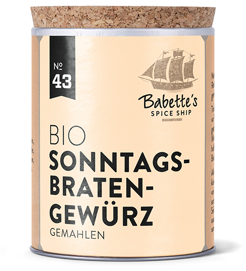 BIO Sonntagsbratengewürz | 50g Dose